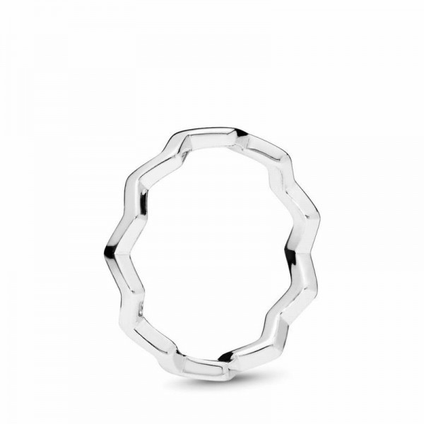 Pandora Jewelry Timeless Zigzag Ring Sale,Sterling Silver